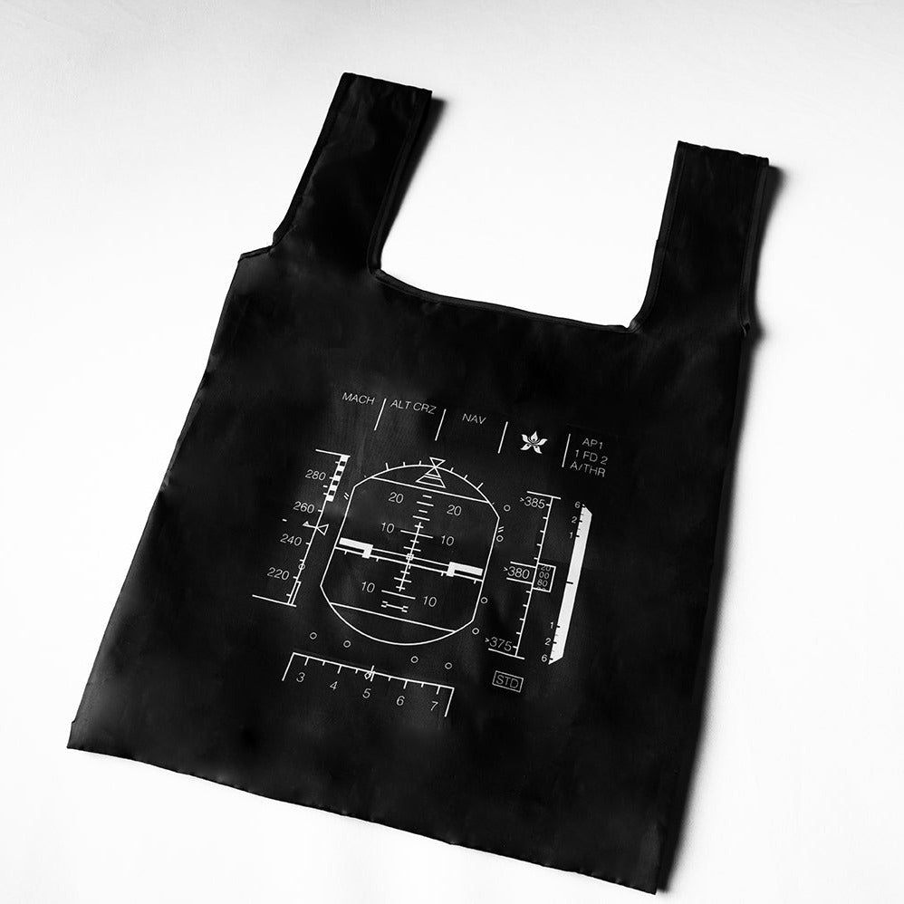 Reusable Shopping Bag - Black 環保購物袋 - 黑色