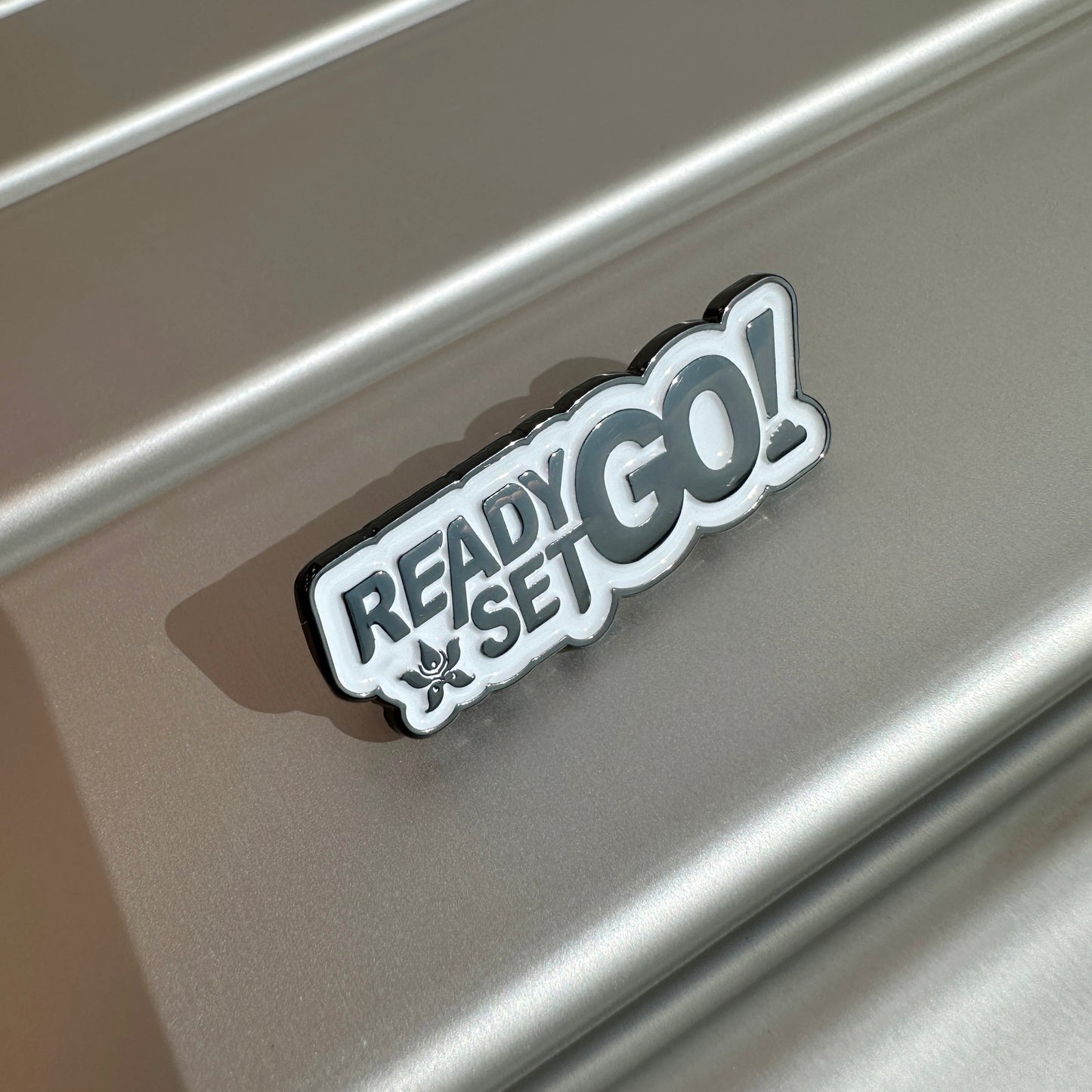 <tc>琺瑯別針 - Ready Set Go (準備,預備,出發)</tc>
