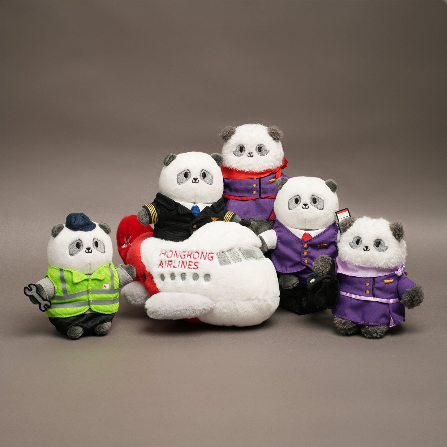 Hong Kong Airlines Aircraft Plush 香港航空飛機毛公仔