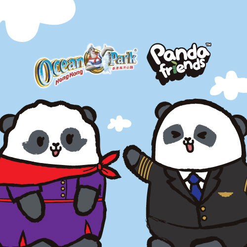 Ocean Park "Panda Friends" x Hong Kong Airlines collections