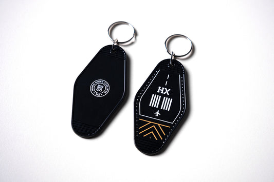 HKA Key Chain - Black  香港航空鑰匙圈 - 黑色