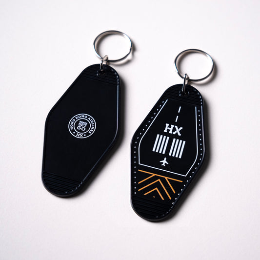 HKA Key Chain - Black  香港航空鑰匙圈 - 黑色