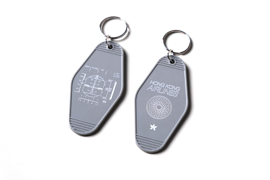 HKA Key Chain - Grey  香港航空鑰匙圈 - 灰色