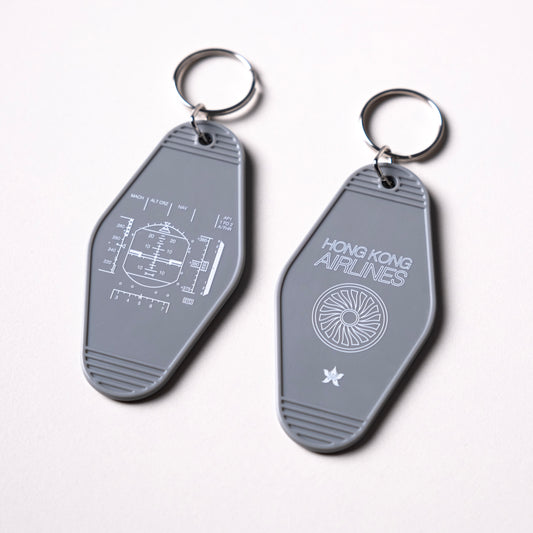 HKA Key Chain - Grey  香港航空鑰匙圈 - 灰色