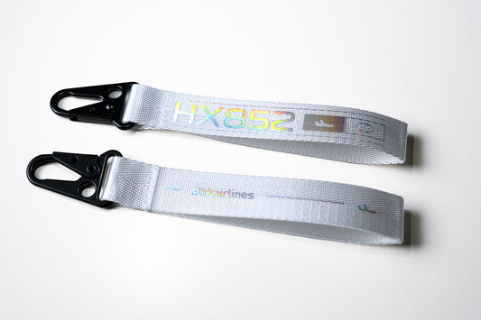 Webbing Key Chain - White  鍛面飛行掛帶 - 白色