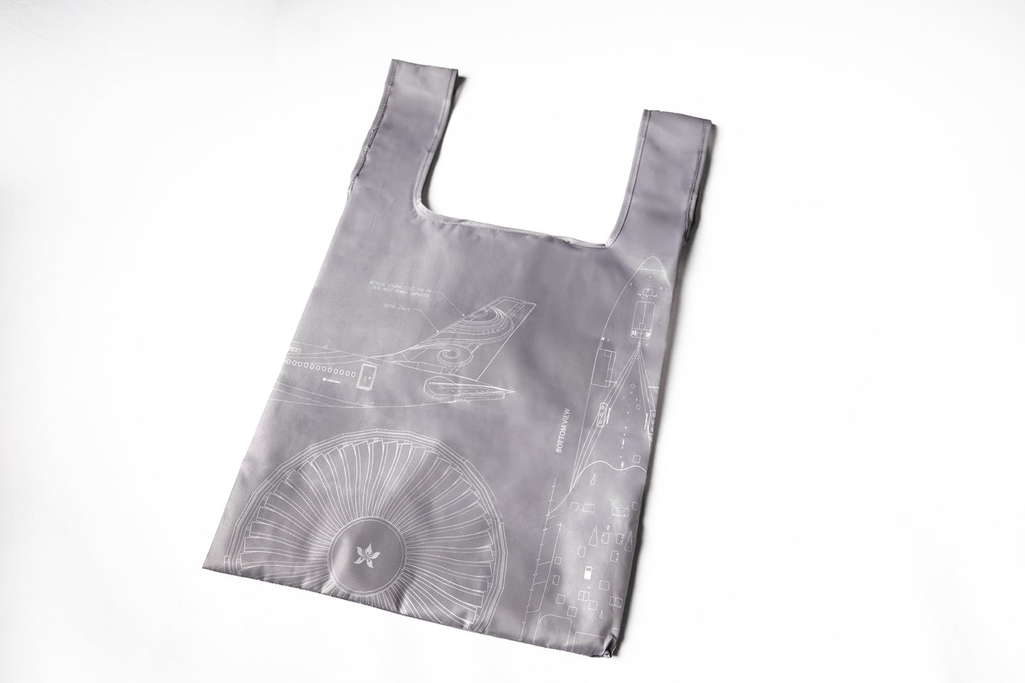 Reusable Shopping Bag - Grey  環保購物袋 - 灰色