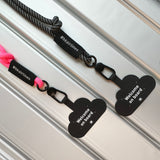 HKA Mobile Phone Lanyard - Shocking Pink