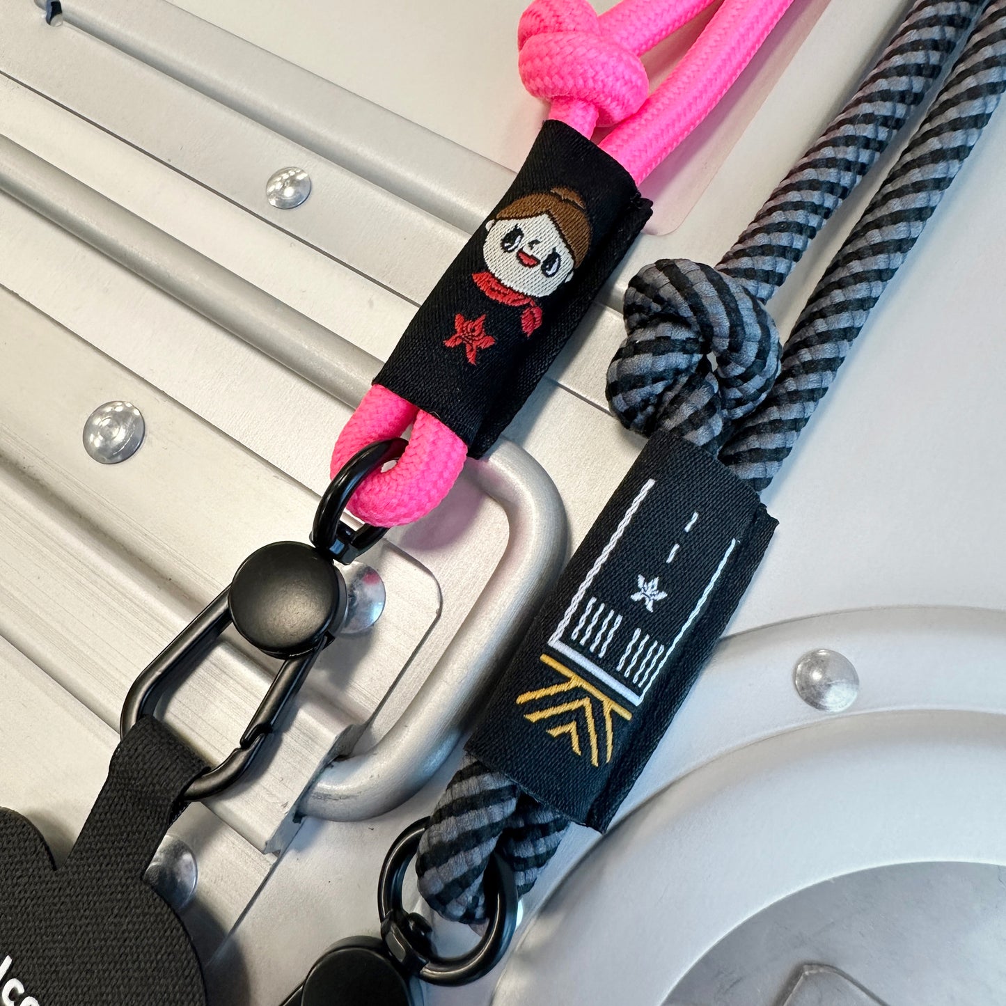 HKA Mobile Phone Lanyard - Shocking Pink