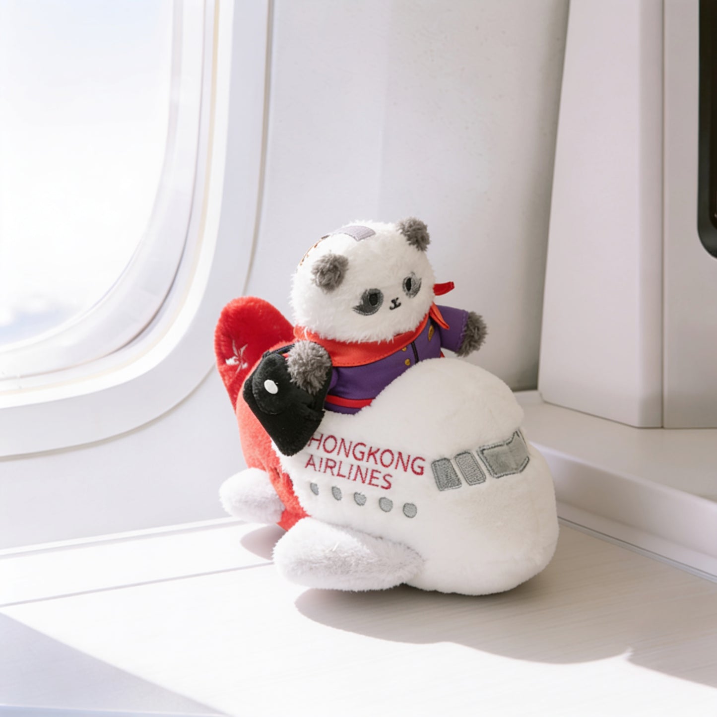 Hong Kong Airlines Aircraft Plush 香港航空飛機毛公仔