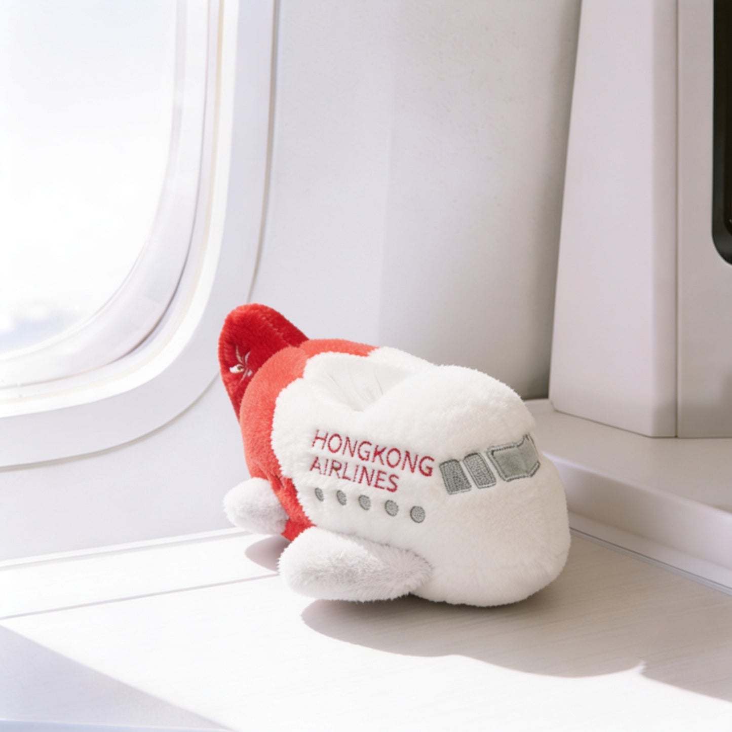 Hong Kong Airlines Aircraft Plush 香港航空飛機毛公仔